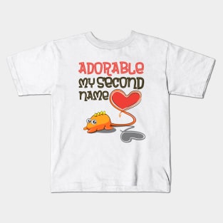 ADORABLE MY SECOND NAME Kids T-Shirt